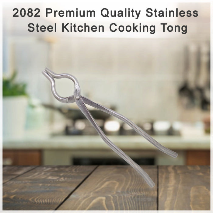 Premium Quality Stainless Steel Kitchen Cooking Tong by Your Brand