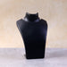 Premium Black Necklace Display Stand Mannequin Bust (1 Pc / 15x11 Cm) by Your Brand