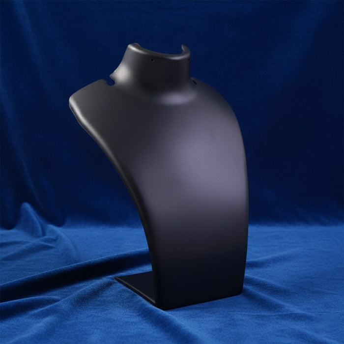 Premium Black Necklace Display Stand Mannequin Bust (1 Pc / 15x11 Cm) by Your Brand