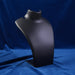 Premium Black Necklace Display Stand Mannequin Bust (1 Pc / 15x11 Cm) by Your Brand