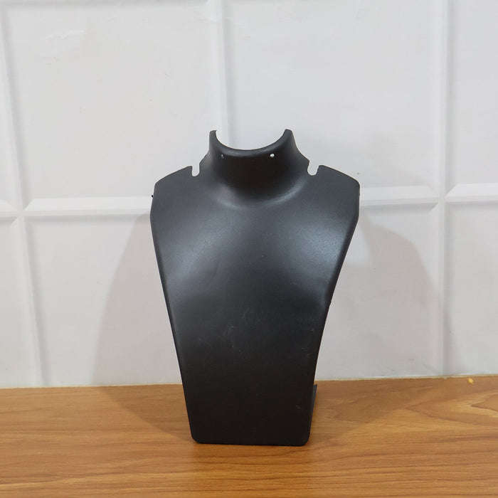 Premium Black Necklace Display Stand Mannequin Bust (1 Pc / 15x11 Cm) by Your Brand