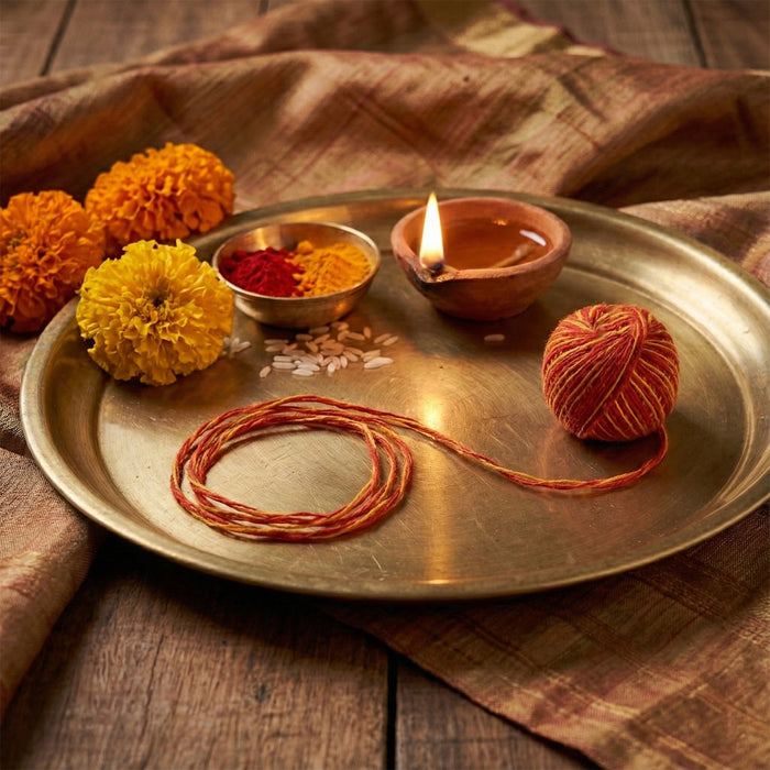 Pooja Kalawa Moli Sacred Cotton Thread (1 Pc) by Your Brand