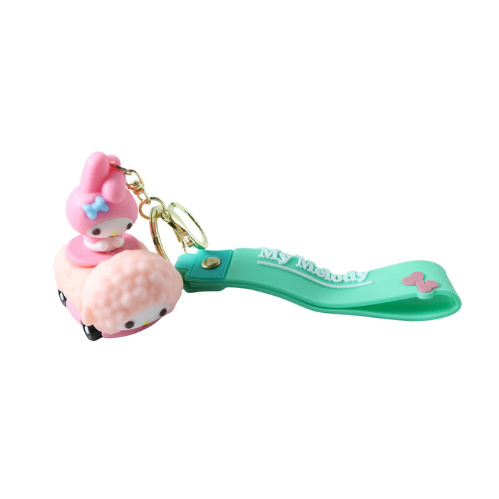 Cute Cartoon Character Silicone Keychain (1 Pc) by Your Brand