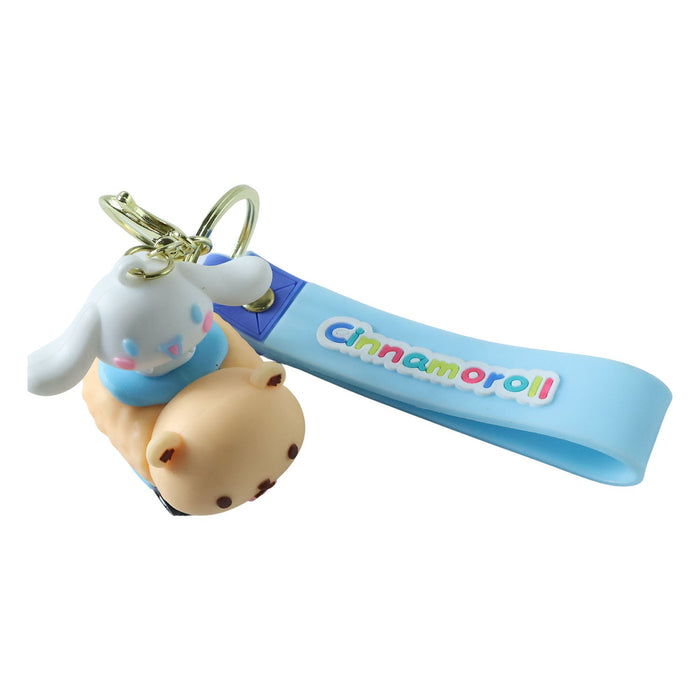 Cute Cartoon Dog Character Silicone Keychain (1 Pc) by Your Brand