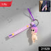 Cute Baby Doll Cartoon Silicone Keychain (1 Pc) by Your Brand