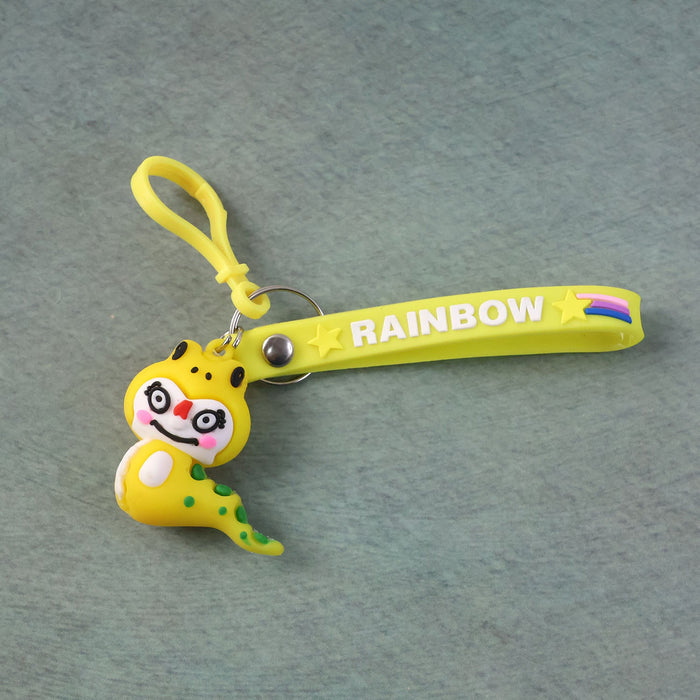 Cute Cartoon Dinosaur Keychain (1 Pc) by Your Brand