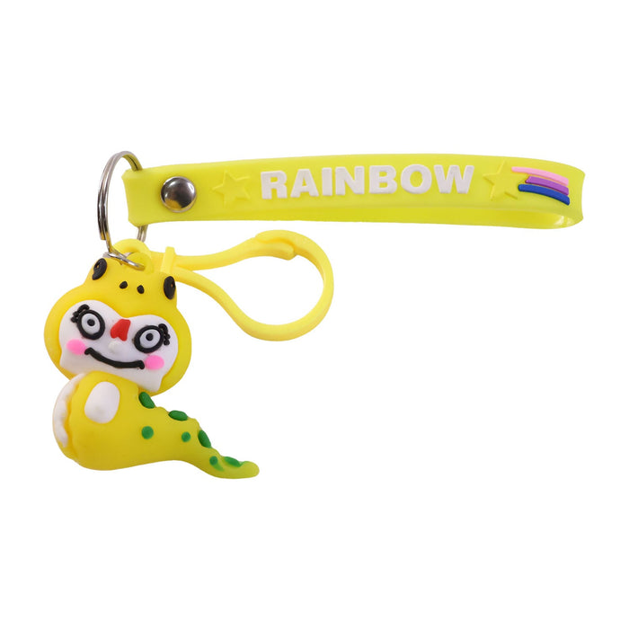 Cute Cartoon Dinosaur Keychain (1 Pc) by Your Brand