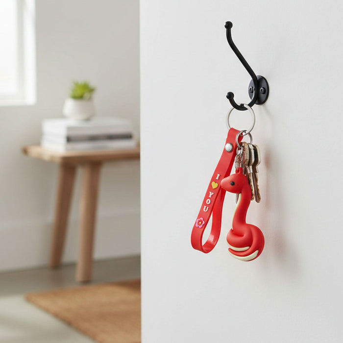 Cute Cartoon Snake Keychain (1 Pc) by Your Brand