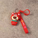 Cute Cartoon Bear Figure Keychain (1 Pc) by Your Brand