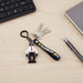 Stylish Cartoon Man Figure Keychain (1 Pc) by Your Brand