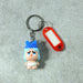 Cute Cartoon Baby Character Keychain with Label Tag Holder (1 Pc) by Your Brand