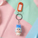 Cute Cartoon Baby Character Keychain with Label Tag Holder (1 Pc) by Your Brand