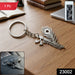krishna feather design keychain