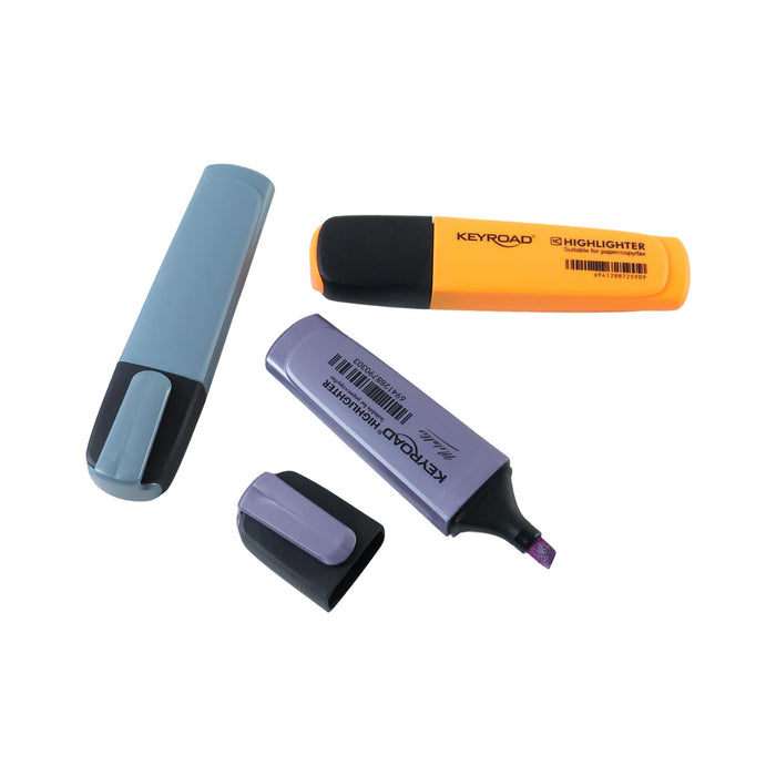 Premium Highlighter Marker Pen Set (3 Pc) by Your Brand