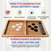 Wooden Board Game Set – Ludo, Snakes & Ladders, and Desktop Football (3-in-1) by Your Brand