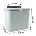  Stylish Plastic Kitchen Dustbin - main