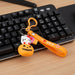 Cute Cartoon Kitty Pumpkin Keychain (1 Pc) by Your Brand