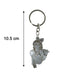 krishna religious key holder