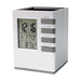 Multifunction Cube Digital Desk Clock with Pen Holder (1 Pc) by Your Brand
