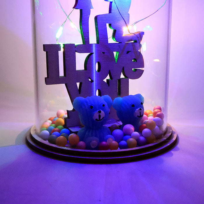Love You LED Decorative Light Showpiece (1 Pc)