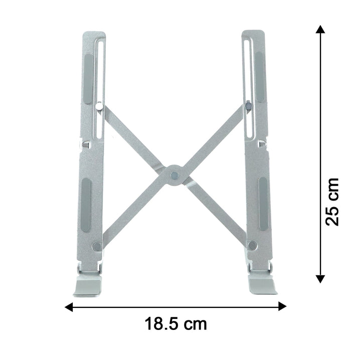 Foldable Adjustable Laptop Stand for Desk and Table Use by Your Brand
