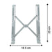 Foldable Adjustable Laptop Stand for Desk and Table Use by Your Brand
