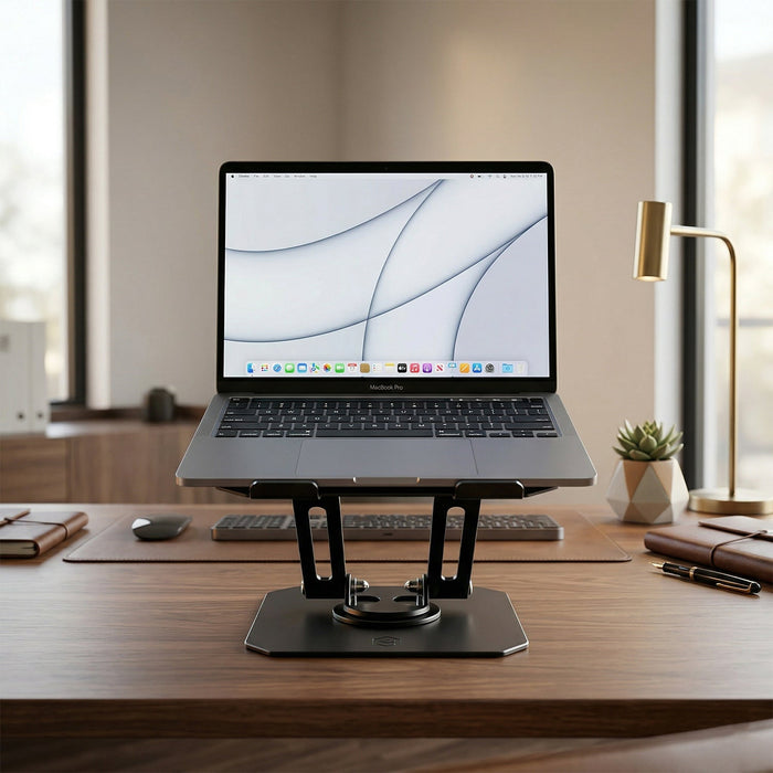 Premium Adjustable Foldable Metal Tablet Stand (1 Pc) by Your Brand