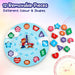 Aditi Wooden Educational Learning Clock Toy with Movable Hands by Your Brand