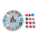 Aditi Wooden Educational Learning Clock Toy with Movable Hands by Your Brand