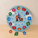 Aditi Wooden Educational Learning Clock Toy with Movable Hands by Your Brand