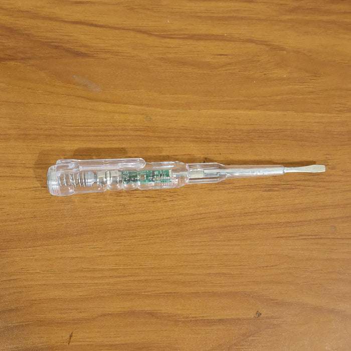 Electrical Detector Slotted Screwdriver With Small Batteries (1 Pc) by Your Brand
