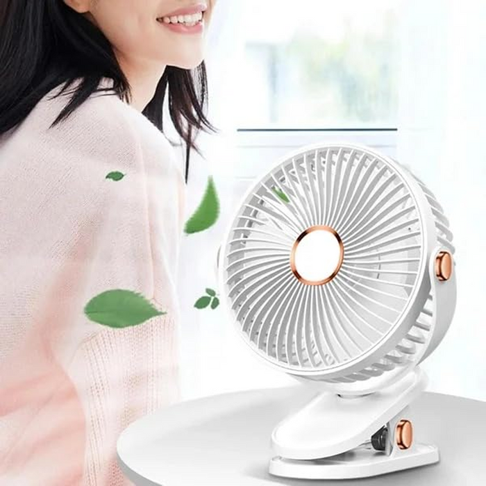 Portable Mini Fan with Clip Stand (1 Pc) by Your Brand