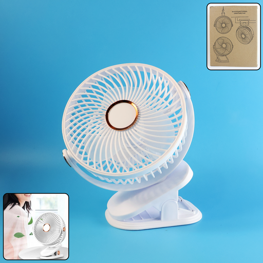 Portable Mini Fan with Clip Stand (1 Pc) by Your Brand