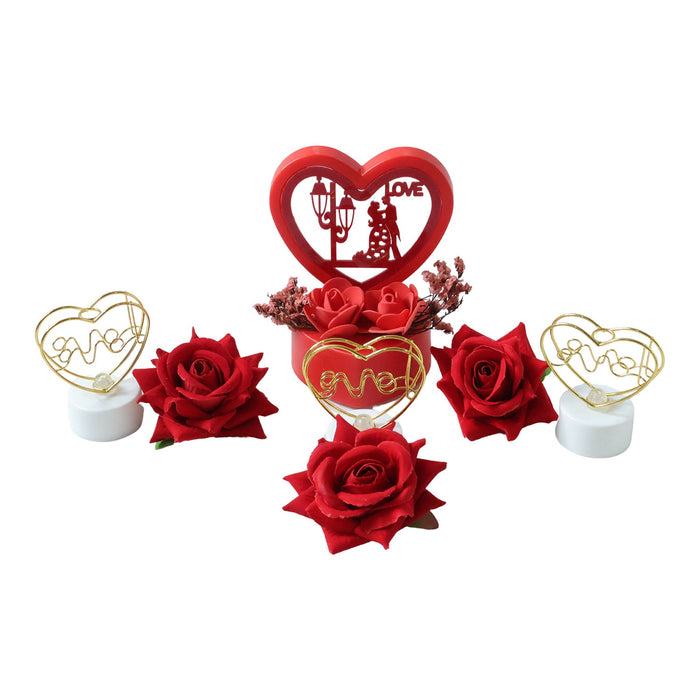 Romantic Heart Love Decorative Gift Set (1 Set) by Your Brand