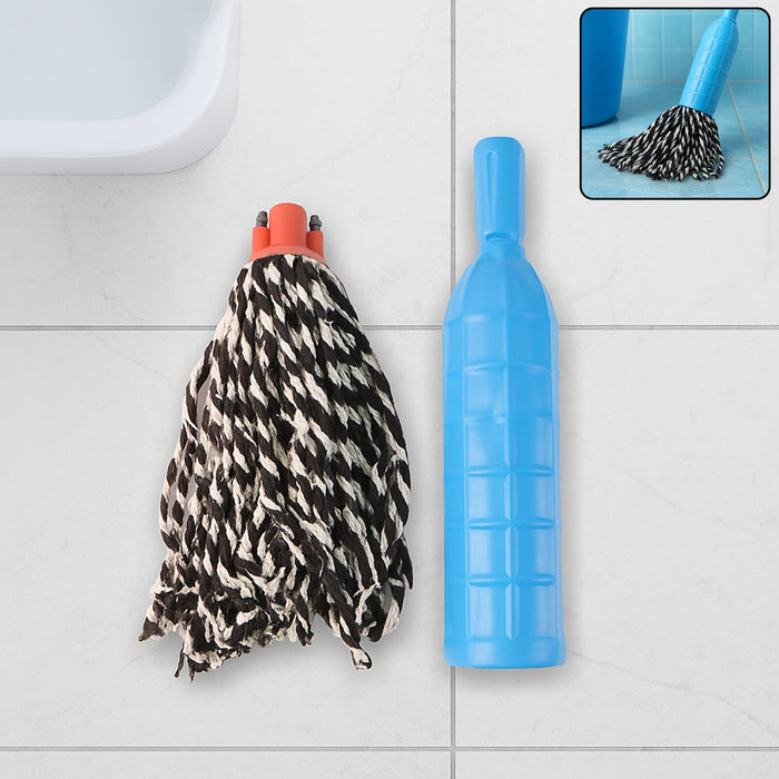 Plastic Mop Refill with Handle Grip by Your Brand