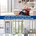  Magic Mesh Hands-Free Screen Door Instant Opening - specs detail shot