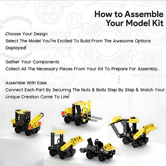 Aditi STEM Educational Mecha Racer DIY Construction Kit by Your Brand