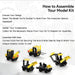 Aditi STEM Educational Mecha Racer DIY Construction Kit by Your Brand