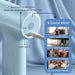 Massage gun with interchangeable heads