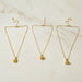 Elegant Gold Finish Floral & Traditional Pendant Necklace (1 Pc, Mix Design) by Your Brand