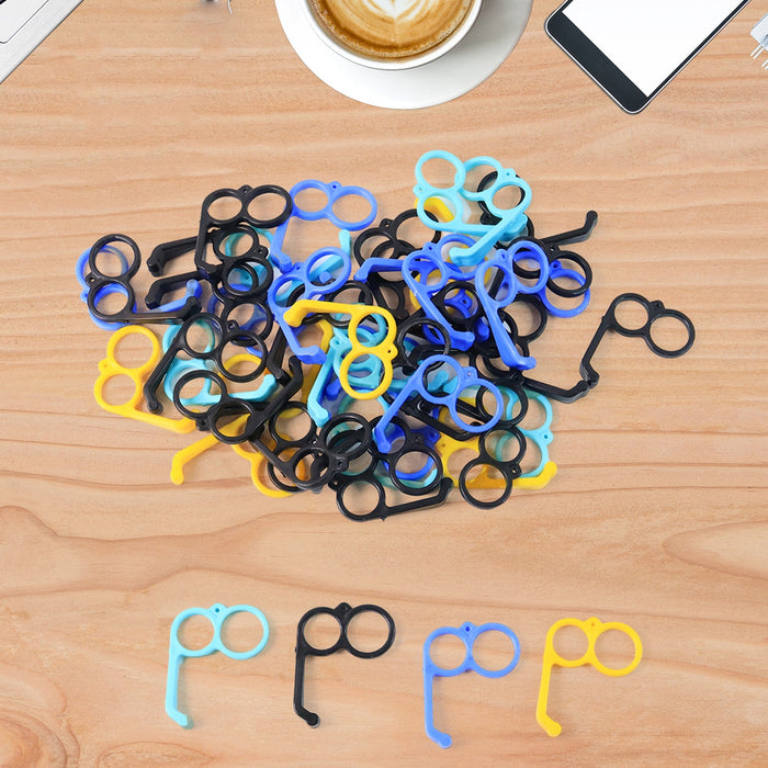 Plastic Hand Mobile Stand (Mix Color / 50 Pc) by Your Brand