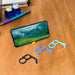 Plastic Hand Mobile Stand (Mix Color / 50 Pc) by Your Brand