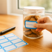 Writable Label Stickers – 50 Sheets Self-Adhesive Label by Your Brand