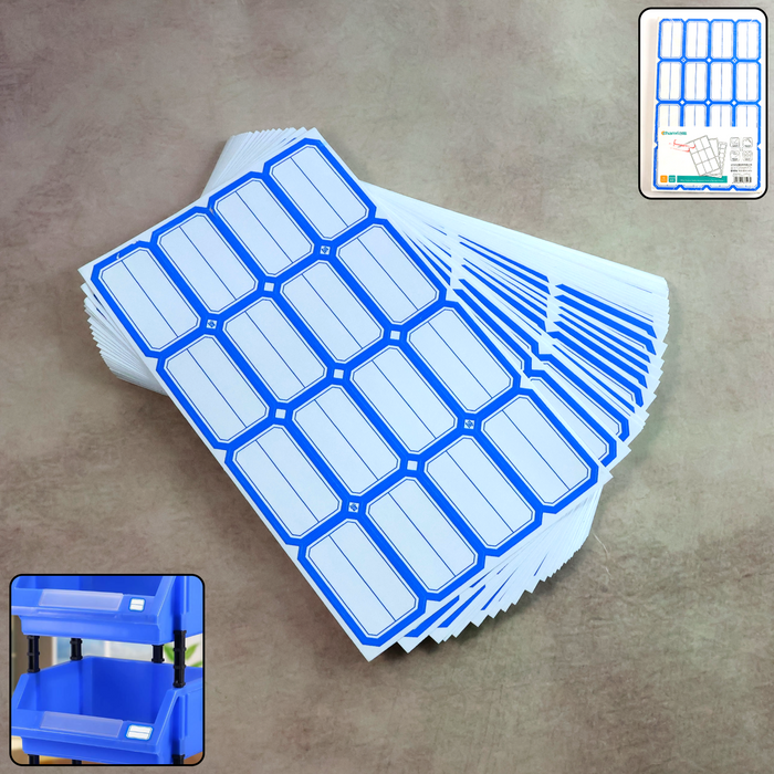 Writable Label Stickers – 50 Sheets Self-Adhesive Label by Your Brand