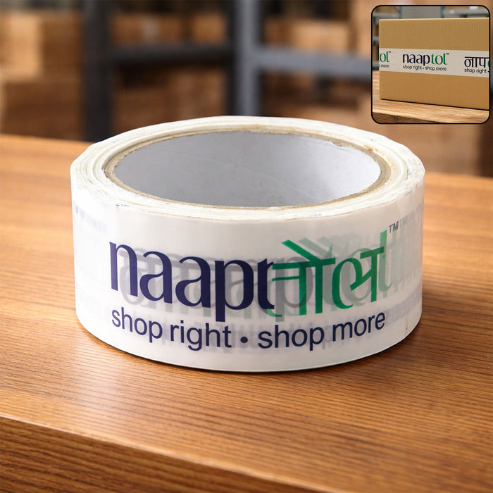 Naaptol Printed Heavy Duty Packaging Tape 100x50 mm (1 Pc) by Your Brand