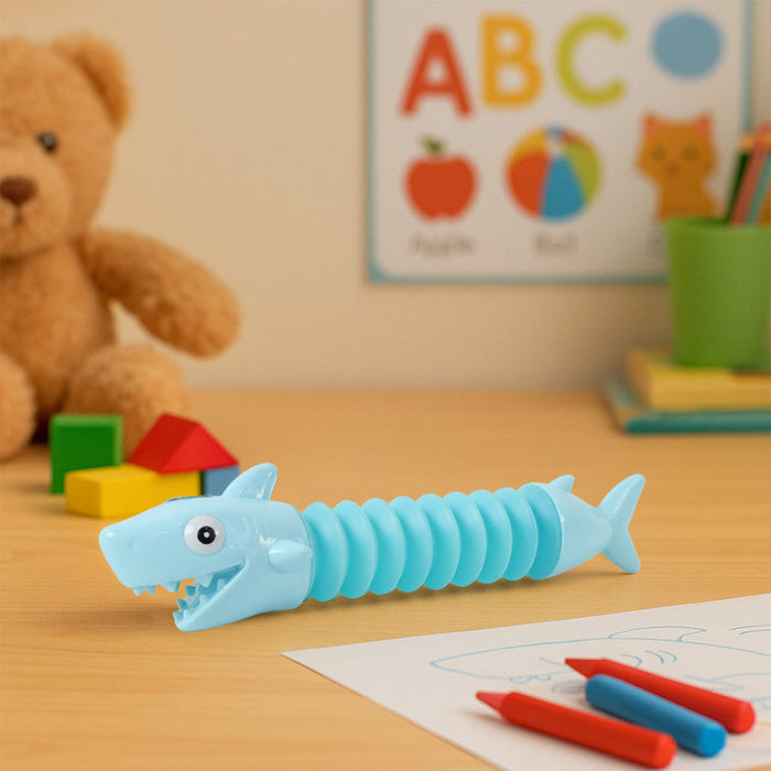 Shark Shape Magic Spring Toy (1 Pc) by Your Brand