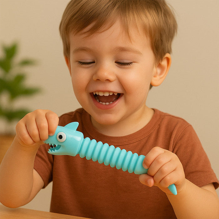 Shark Shape Magic Spring Toy (1 Pc) by Your Brand