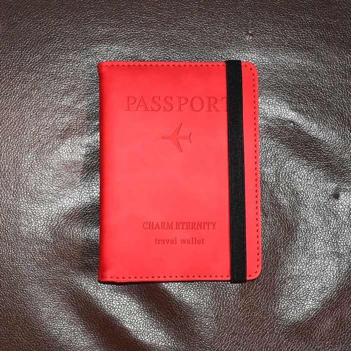 Premium Multifunction Travel Passport Holder & Wallet (15x11cm / 1 Pc) by Your Brand