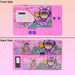 Multi-Functional Space Theme Pencil Box with Built-in Calculator (1 Pc) by Your Brand