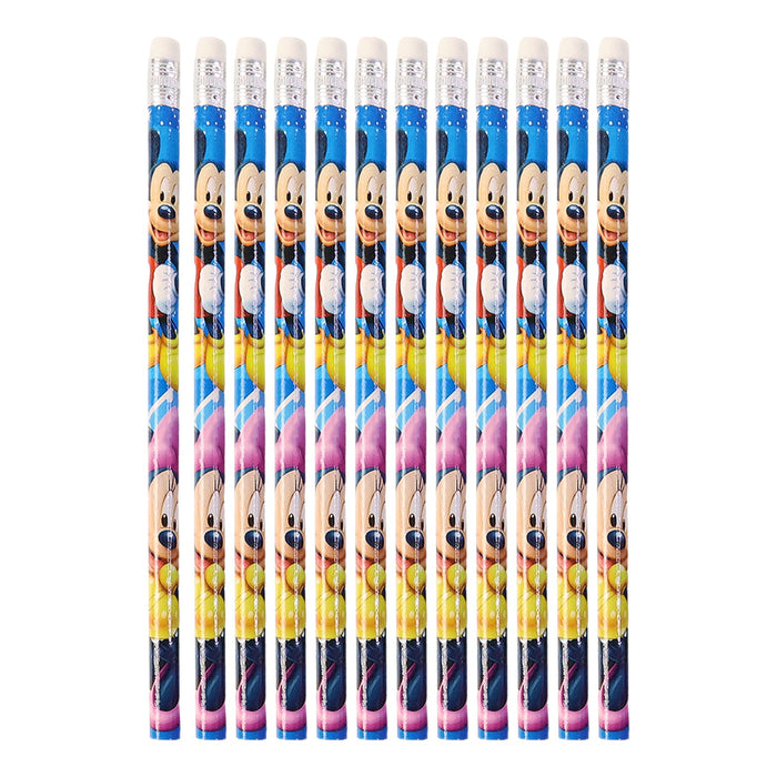 Premium Cartoon-Printed Graphite Pencils Set of 12 Pc by Your Brand